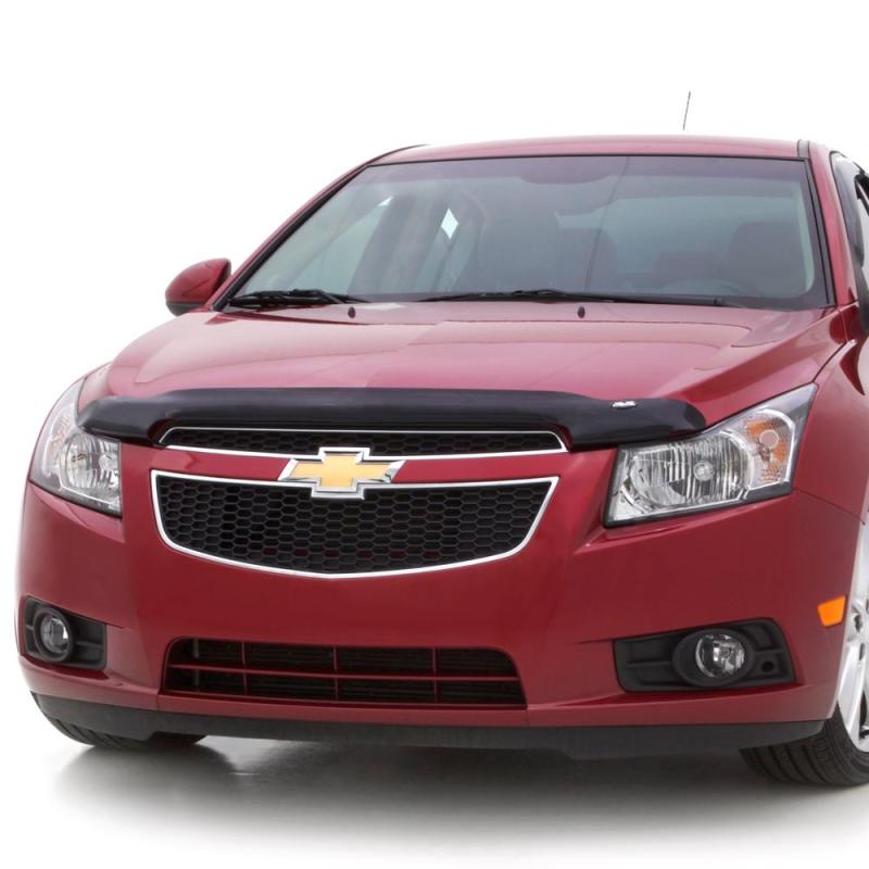 AVS Carflector Low Profile Hood Shield for 2001 - 2004 Ford Mustang, Smoke | avs20520 - JDMuscleSPK155630