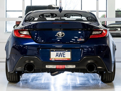 AWE 13 - 22 BRZ / 17 - 21 Toyota 86 / 22 GR86 Touring Edition Catback Exhaust w/ Diamond Black Tips | 3015 - 33486 - JDMuscleCat Back Exhaust Systemawe3015-33486