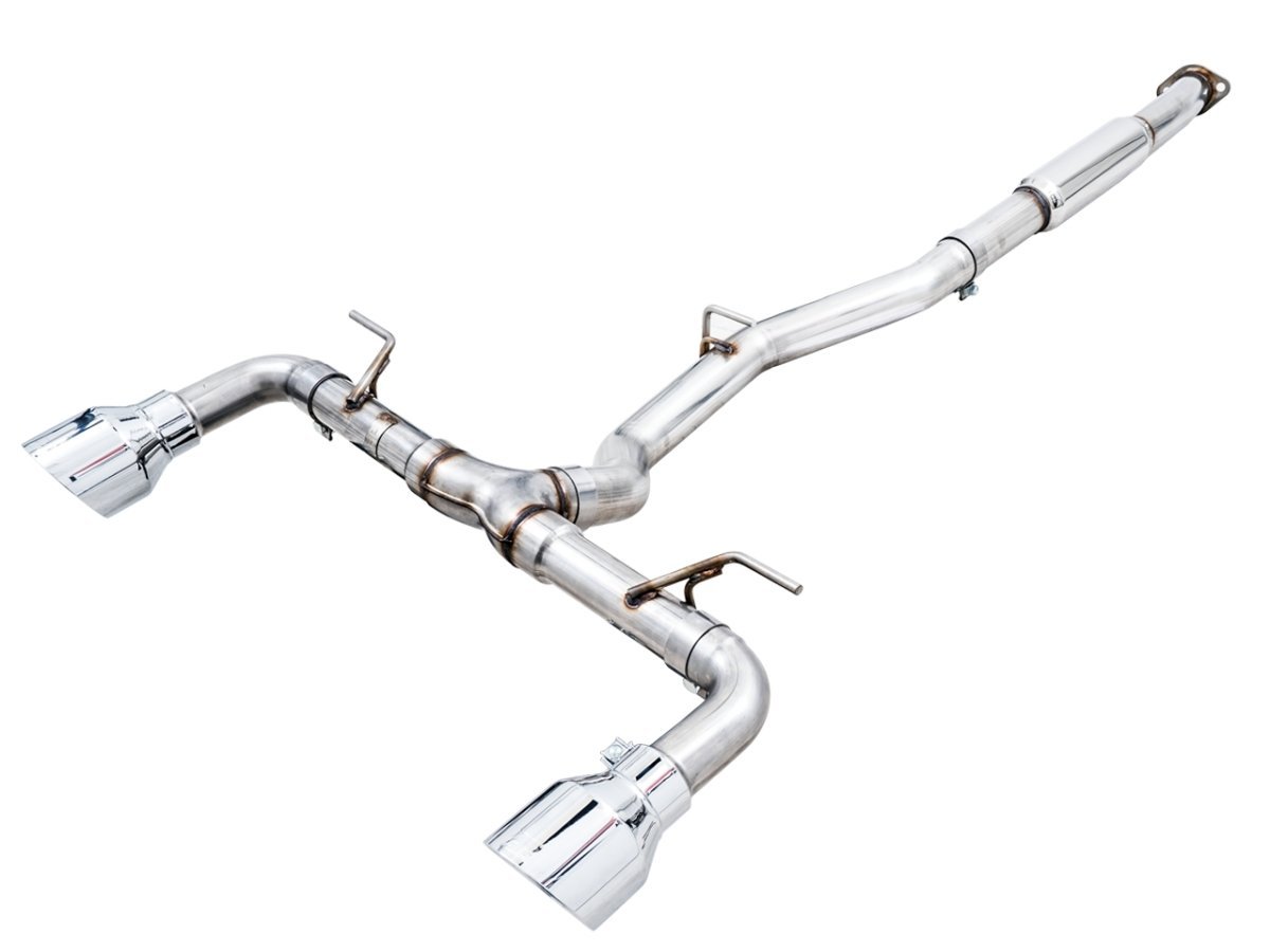 AWE 13 - 24 BRZ / 17 - 21 Toyota 86 / 22 - 24 GR86 Track Edition Catback Exhaust w/ Chrome Silver Tips | 3020 - 32279 - JDMuscleCat Back Exhaust Systemawe3020-32279