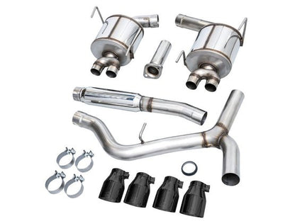 AWE [22 - 26 WRX] Touring Edition Catback Exhaust w/ Diamond Black Tips - JDMuscleCat Back Exhaust Systemawe3015-43979