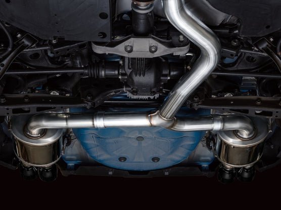 AWE [22 - 26 WRX] Touring Edition Catback Exhaust w/ Diamond Black Tips - JDMuscleCat Back Exhaust Systemawe3015-43979