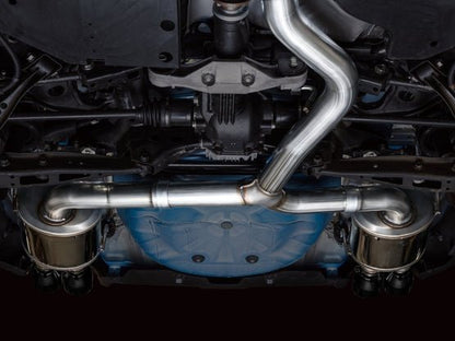 AWE [22 - 26 WRX] Touring Edition Catback Exhaust w/ Diamond Black Tips - JDMuscleCat Back Exhaust Systemawe3015-43979