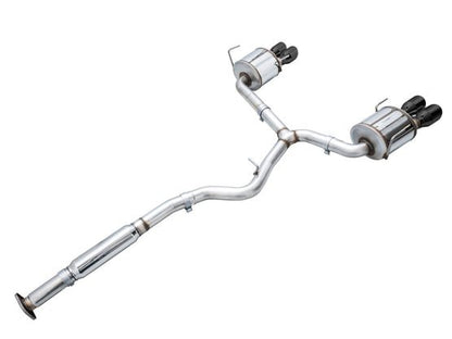 AWE [22 - 26 WRX] Touring Edition Catback Exhaust w/ Diamond Black Tips - JDMuscleCat Back Exhaust Systemawe3015-43979