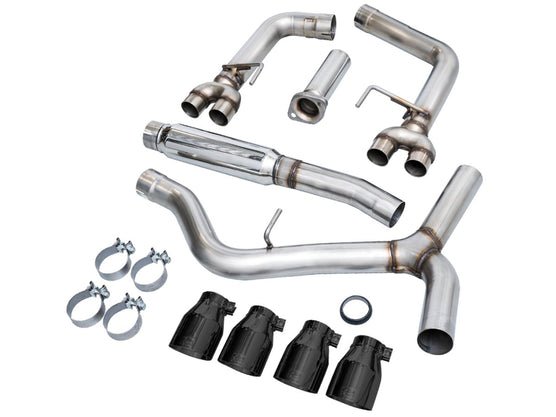 AWE [22 - 26 WRX] Track Edition Catback Exhaust w/ Diamond Black Tips | 3020 - 43979 - JDMuscleCat Back Exhaust Systemawe3020-43979