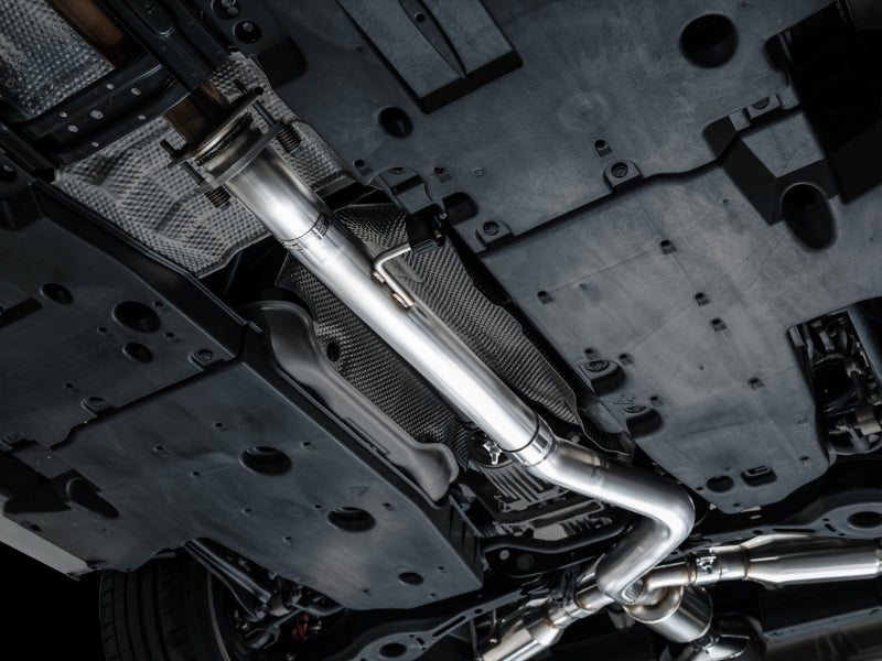 AWE [23 - 26 GR Corolla] Track Edition Catback Exhaust - Chrome Silver Tips - JDMuscleCat Back Exhaust Systemawe3020-52472