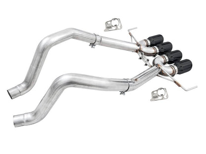 AWE Tuning 14 - 19 Chevrolet Corvette C7 Z06/ZR1 Track Edition Axle - Back Exhaust with Diamond Black Tips | awe3020 - 43081 - JDMuscleSPK230577
