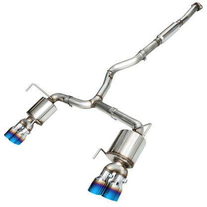 AWE Tuning [15-21 WRX] Touring Edition Exhaust - Vapor Blue Quad Tips - JDMuscleExhaustawe3015-49106