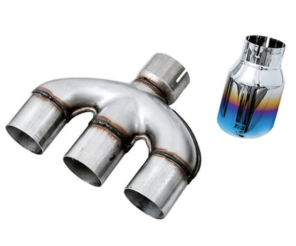 AWE Tuning [17-20 Civic Si] Dual-to-Triple Tip Conversion Kit - Vapor Blue - JDMuscleExhaust Tips and Silencersawe3810-59020