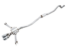 AWE Tuning [17-20 Civic Si] Touring Edition Exhaust with Front Pipe - Dual Chrome Silver Tips - JDMuscleCat Back Exhaust Systemawe3015-32108