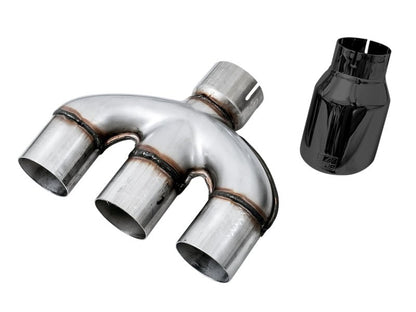 AWE Tuning [17-20 Civic Si] Touring Edition Exhaust with Front Pipe - Triple Diamond Black Tips - JDMuscleCat Back Exhaust Systemawe3015-53014
