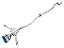 AWE Tuning [17-20 Civic Si] Touring Edition Exhaust with Front Pipe - Triple Vapor Blue Tips, AWE3015-59016 - JDMuscleTurbo Back Exhaustsawe3015-59016