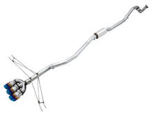 AWE Tuning [17-20 Civic Si] Track Edition Exhaust with Front Pipe - Triple Vapor Blue Tips, AWE3020-39012 - JDMuscleTurbo Back Exhaustsawe3020-39012