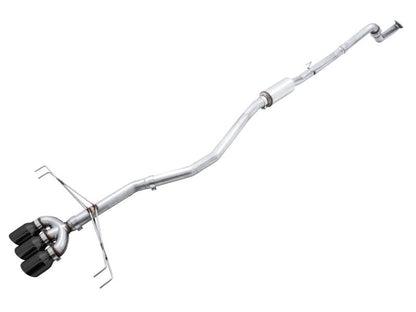 AWE Tuning [17-21 Civic Type R] Track Edition Exhaust with Front Pipe - Triple Diamond Black Tips - JDMuscleCat Back Exhaust Systemawe3020-53002