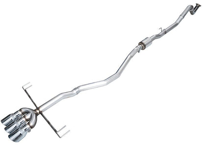 AWE Tuning 2024 Acura Integra Type S DE5 FWD Track Edition Exhaust with Triple Chrome Silver Tips - JDMuscleSPK750267