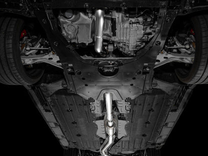 AWE Tuning 2024 Acura Integra Type S DE5 FWD Track Edition Exhaust with Triple Chrome Silver Tips - JDMuscleSPK750267