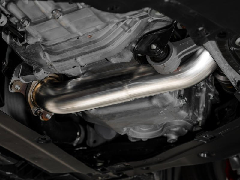 AWE Tuning 2024 Acura Integra Type S DE5 FWD Track Edition Exhaust with Triple Chrome Silver Tips - JDMuscleSPK750267