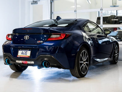 AWE Tuning [22-26 BRZ / GR86] Track Edition Exhaust - Vapor Blue Tips - JDMuscleCat Back Exhaust Systemawe3020-39279