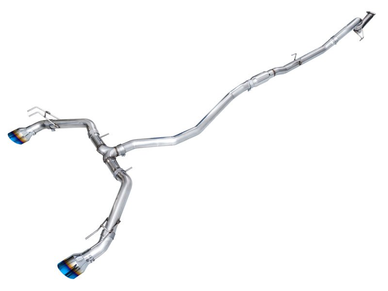 AWE Tuning [22-26 Civic Si / 23-26 Integra] Track Edition Dual Exhaust - Vapor Blue Tips, Part AWE3020-39331 - JDMuscleTurbo Back Exhaustsawe3020-39331