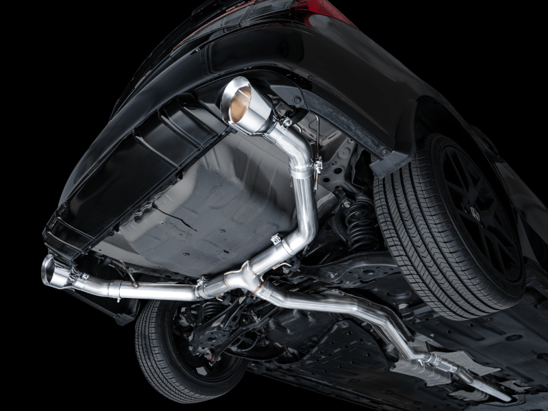 AWE Tuning [22-26 Civic Si/23-26 Integra] Track Edition Cat-Back Exhaust - 5-inch Chrome Silver Tips - JDMuscleCat Back Exhaust Systemawe3020-32331