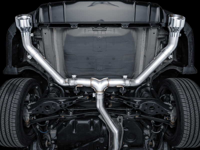 AWE Tuning [22-26 Civic Si/23-26 Integra] Track Edition Cat-Back Exhaust - 5-inch Chrome Silver Tips - JDMuscleCat Back Exhaust Systemawe3020-32331