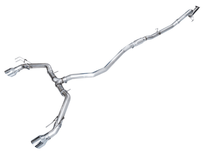 AWE Tuning [22-26 Civic Si/23-26 Integra] Track Edition Cat-Back Exhaust - 5-inch Chrome Silver Tips - JDMuscleCat Back Exhaust Systemawe3020-32331