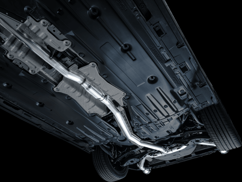 AWE Tuning [22-26 Civic Si/23-26 Integra] Track Edition Cat-Back Exhaust - 5-inch Chrome Silver Tips - JDMuscleCat Back Exhaust Systemawe3020-32331