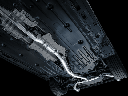 AWE Tuning [22-26 Civic Si/23-26 Integra] Track Edition Cat-Back Exhaust - 5-inch Chrome Silver Tips - JDMuscleCat Back Exhaust Systemawe3020-32331