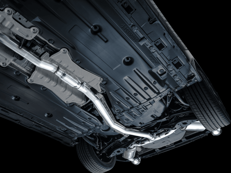 AWE Tuning [22-26 Civic Si/Integra] Touring Edition Catback Exhaust - Dual Chrome Silver Tips - JDMuscleCat Back Exhaust Systemawe3015-32331