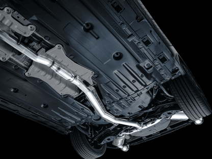 AWE Tuning [22-26 Civic Si/Integra] Touring Edition Catback Exhaust - Dual Chrome Silver Tips - JDMuscleCat Back Exhaust Systemawe3015-32331