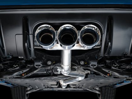 AWE Tuning [23 - 25 Civic Type R FL5] Track Edition Exhaust w/ Triple Chrome Silver Tips | 3020 - 52287 - JDMuscleCat Back Exhaust Systemawe3020-52287