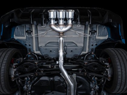 AWE Tuning [23 - 25 Civic Type R FL5] Track Edition Exhaust w/ Triple Chrome Silver Tips | 3020 - 52287 - JDMuscleCat Back Exhaust Systemawe3020-52287