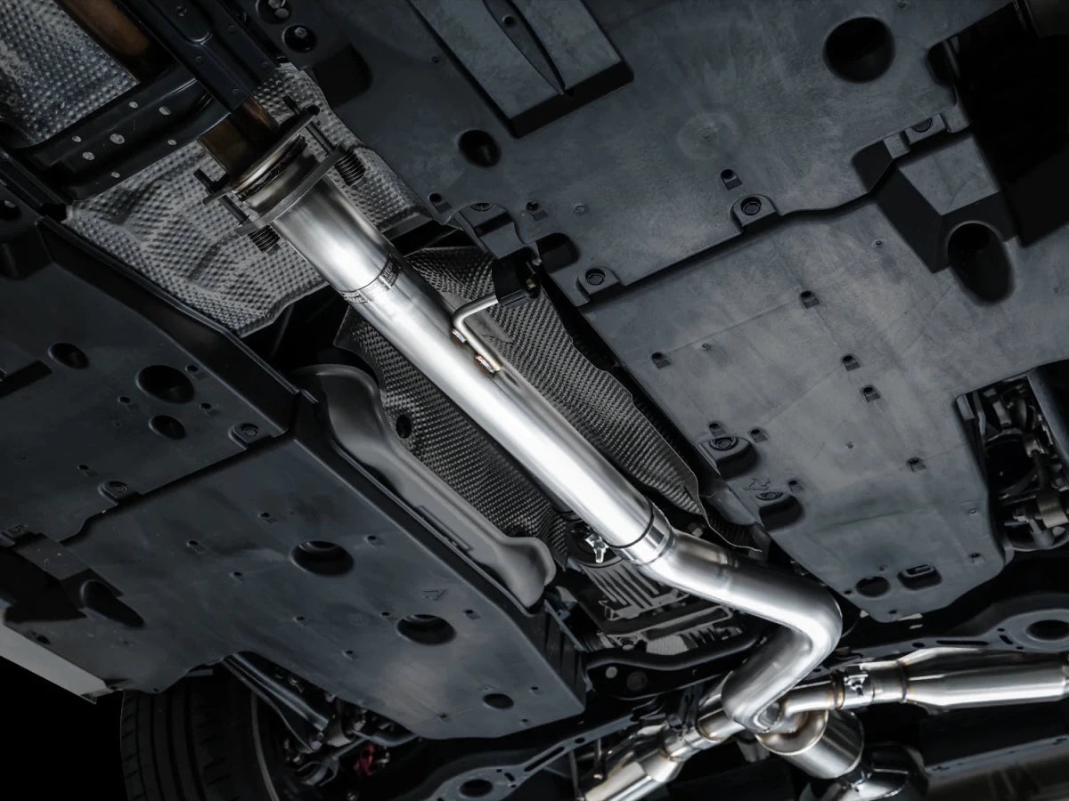 AWE Tuning 23 - 26 Toyota GR Corolla Track Edition Exhaust - Diamond Black Tips - JDMuscleCat Back Exhaust Systemawe3020-53472
