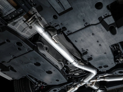 AWE Tuning 23 - 26 Toyota GR Corolla Track Edition Exhaust - Diamond Black Tips - JDMuscleCat Back Exhaust Systemawe3020-53472