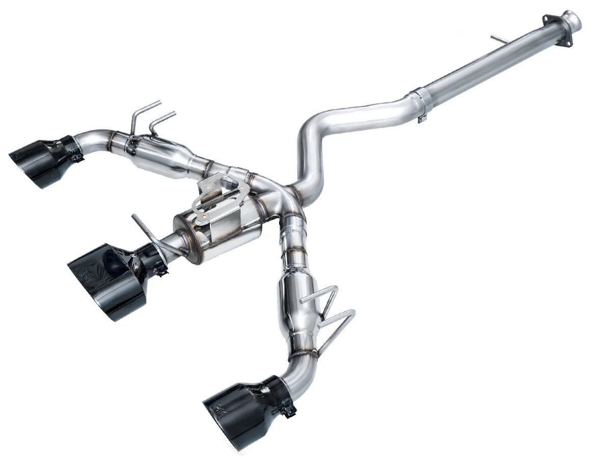 AWE Tuning 23 - 26 Toyota GR Corolla Track Edition Exhaust - Diamond Black Tips - JDMuscleCat Back Exhaust Systemawe3020-53472
