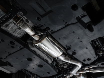 AWE Tuning [23-24 Toyota GR Corolla] Touring Edition Exhaust - Diamond Black Tips | 3015-53472