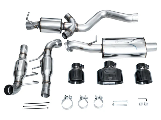 AWE Tuning [23-24 Toyota GR Corolla] Touring Edition Exhaust - Diamond Black Tips | 3015-53472