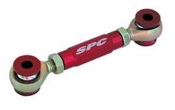 SPC Performance [98-01 CR-V] Pro Series Rear Toe Adjusters - Polished Aluminum with Red Finish
