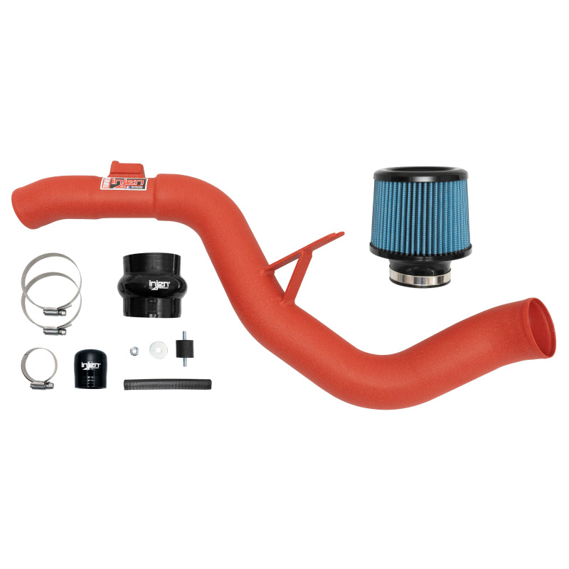 Injen [22-24 Civic, 23-24 Integra] SP Aluminum Cold Air Intake - Wrinkle Red, SP1586WR