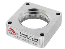 aFe [03-06 350Z] [03-07 G35] Silver Bullet Throttle Body Spacer - Silver, VQ35DE - 46-36008