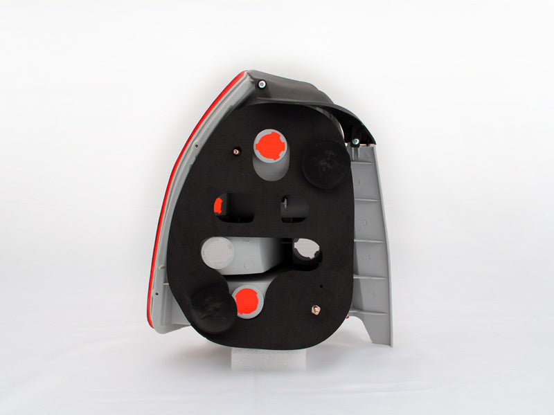 ANZO [96-00 Civic] Tail Light Assembly - Red/Smoke Lens, Pair