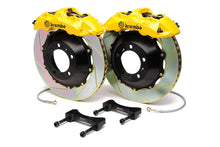 Brembo [2004-2017 WRX STI] Front GT Big Brake Kit - 6-Piston Cast Calipers, 355x32mm 2-Piece Slotted Rotors - Yellow