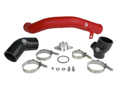 aFe BladeRunner [15-20 WRX] 2.5-Inch Aluminum Hot Charge Pipe - Textured Red, 46-20378-R