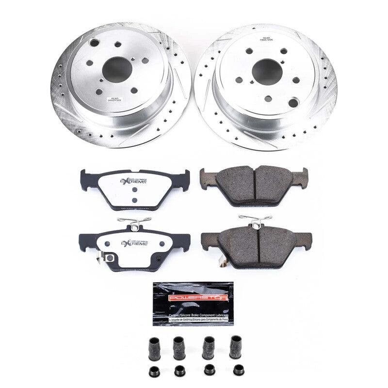 Power Stop 2021 Subaru WRX Rear Z26 Street Brake Kit