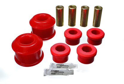Energy Suspension [02-04 Acura RSX, 01-05 Civic/CRX, 02-05 Civic Si] Front Control Arm Bushing Set - Red Polyurethane, 16.3116R