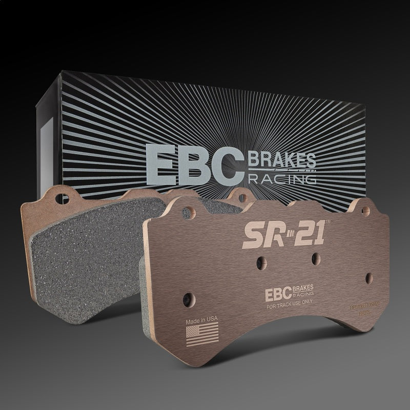 EBC [04-07 Volvo V70, 04-07 Volvo S60, 06 Mitsubishi Lancer] SR21 Sintered Race Front Brake Pads - DP81210.15SR21