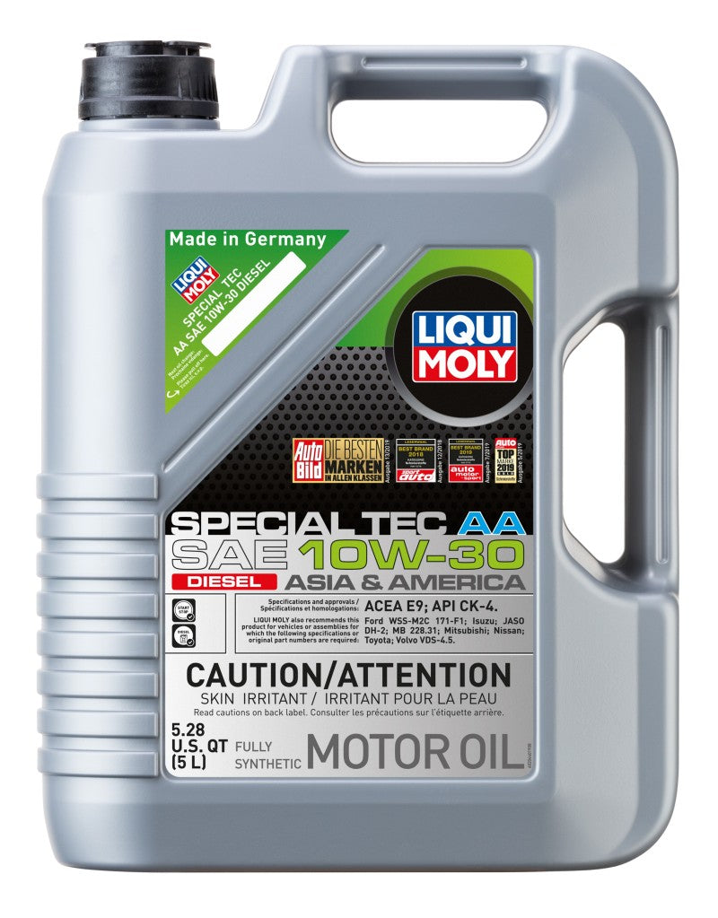 LIQUI MOLY Special Tec AA Diesel Motor Oil SAE 10W-30, 5 Liter