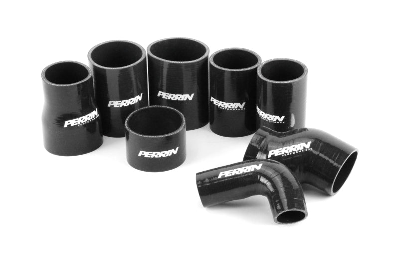 Perrin Performance [08-14 WRX] Front Mount Intercooler Boost Tube Kit - Red