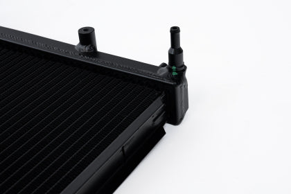 CSF [08-21 WRX/STI] 1-Row 31mm High-Performance Aluminum Radiator - Black