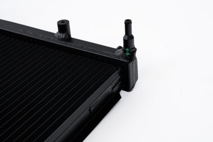 CSF [08-21 WRX/STI] 1-Row 31mm High-Performance Aluminum Radiator - Black