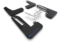 Rally Armor [23-26 Civic Type R] UR Mud Flaps - Black with Light Blue Logo